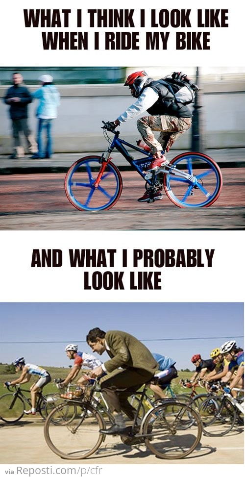 Riding A Bike