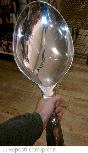 My spoon is TOO big!!