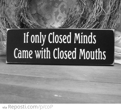 Close Minded