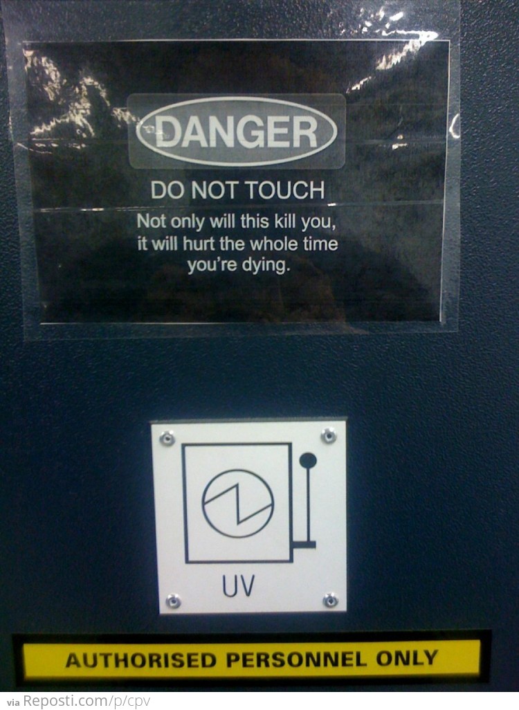 Do Not Touch