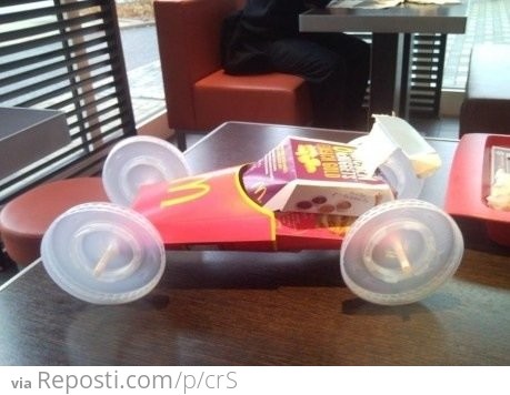 McDonald's Garbage Car