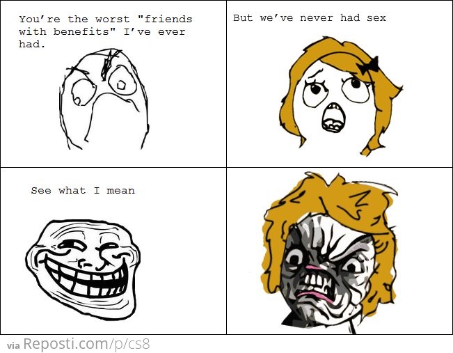 Friends With Benefits Rage