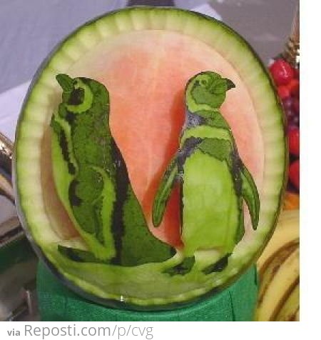 Watermelon Penguins