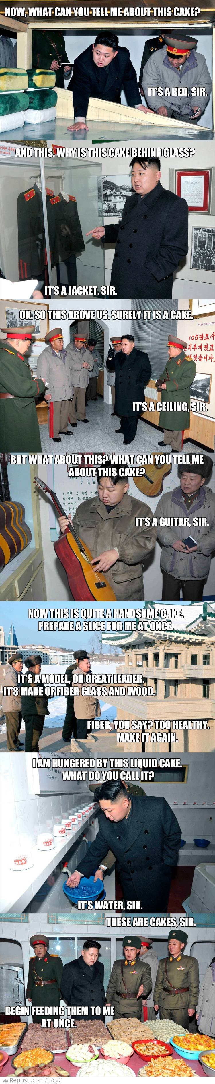 North Korean Cake