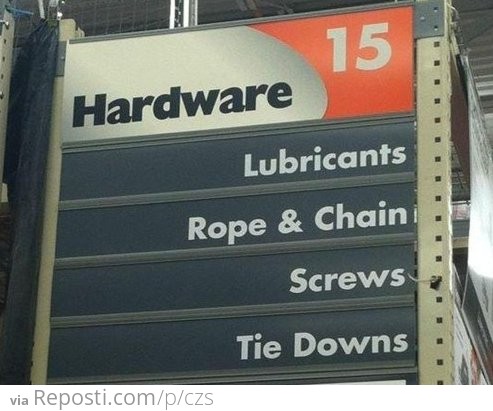 Home Depot. They know how to party.