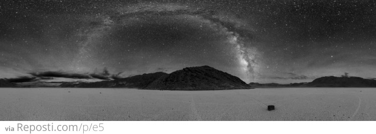 Death Valley Starry Night Sky