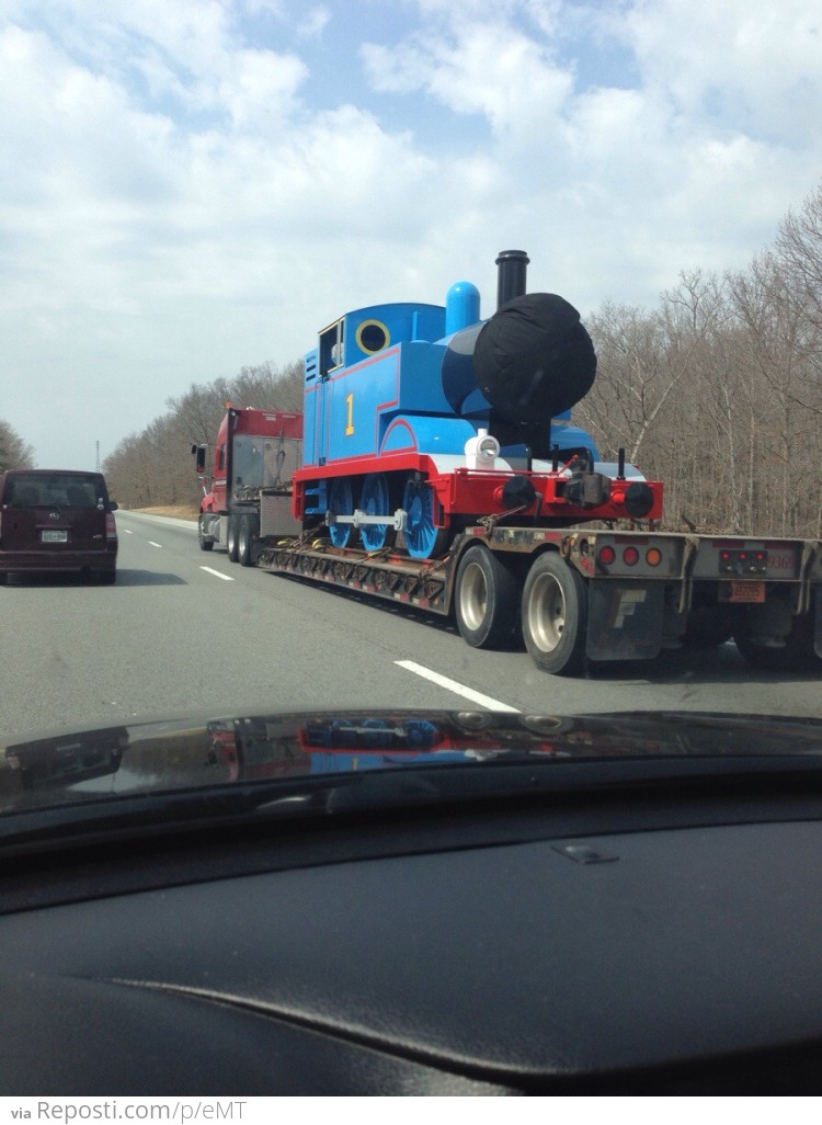 Thomas Tank Engine Being Kidnapped