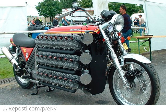 48 cylinder motorcycle