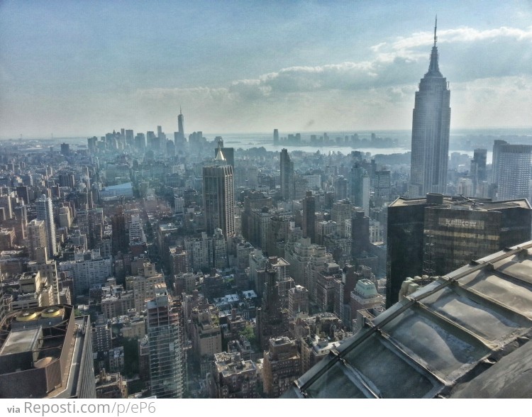 View of Manhattan from the 69th floor of the Chrysler Building