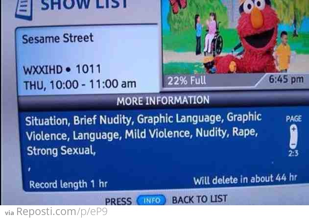 Sesame Street has changed...