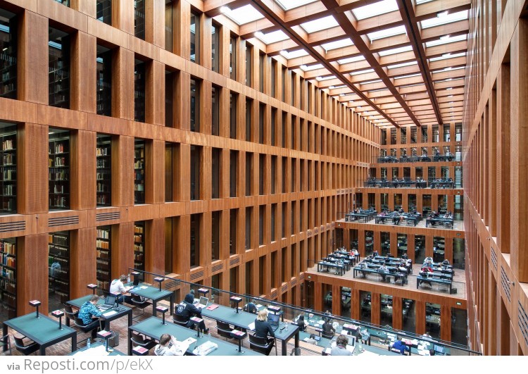 Library of Humboldt University in Berlin