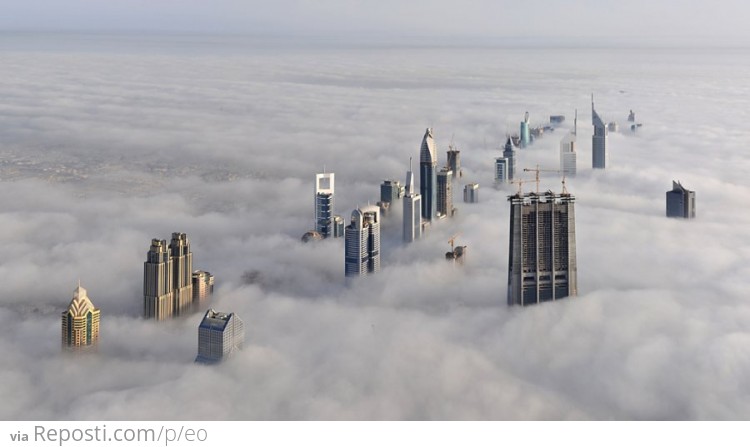 Dubai In The Clouds