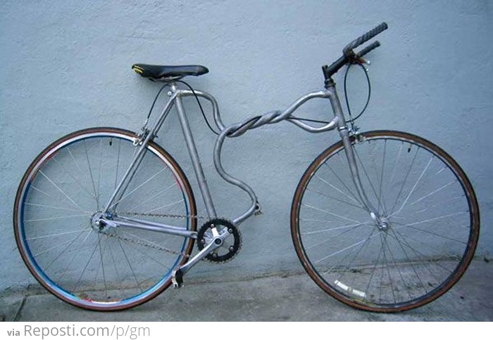 Twisted Bike Design