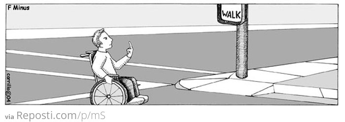 Wheelchair Crosswalk