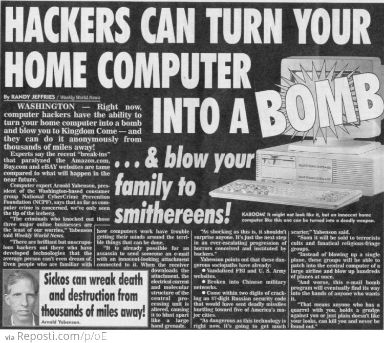 Computer Bomb