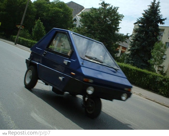 Futuristic Mini Car