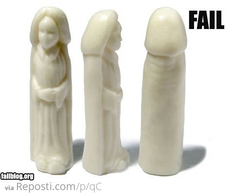 Virgin Mary Fail