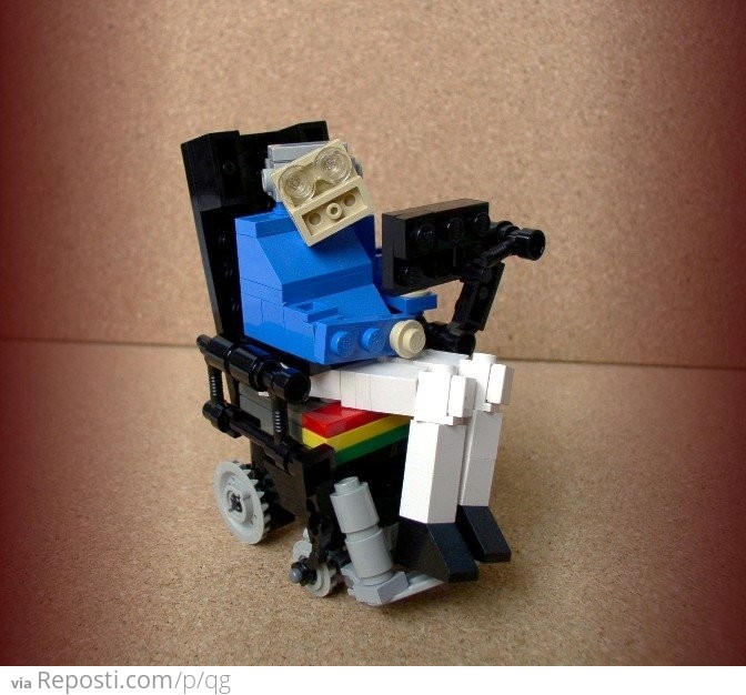 Lego Stephen Hawking