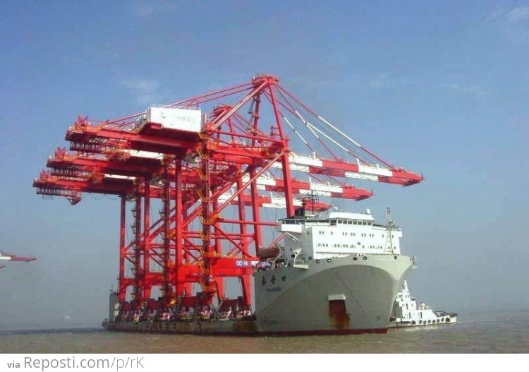 Huge Transport Ship