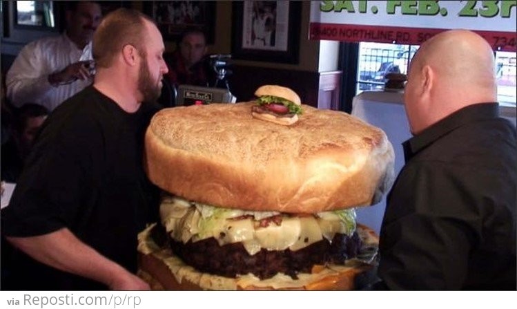Huge Hamburger
