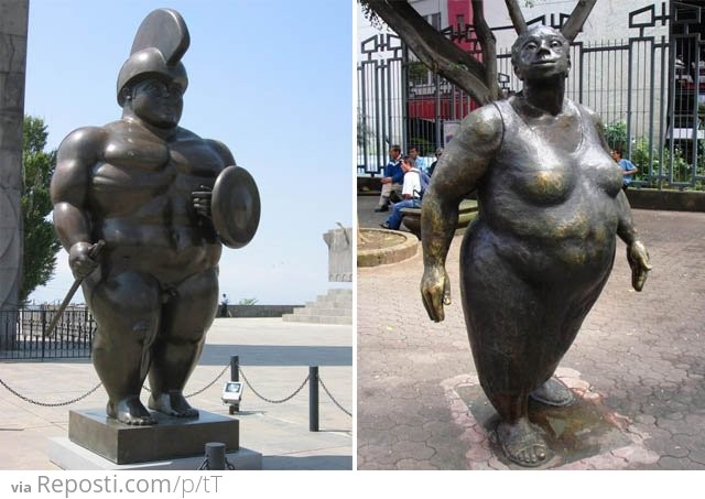 Fat Statues