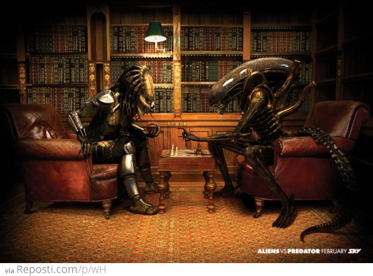 Alien vs. Predator Chess