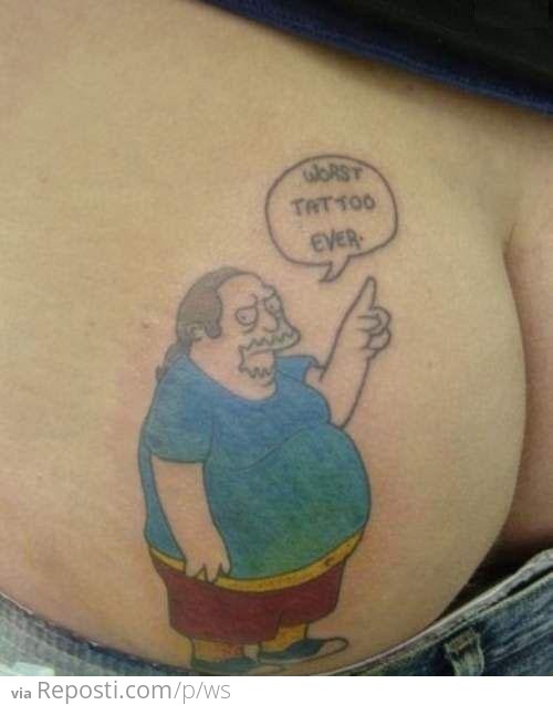Butt Tattoo