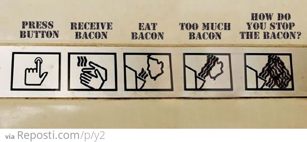 Press Button Bacon