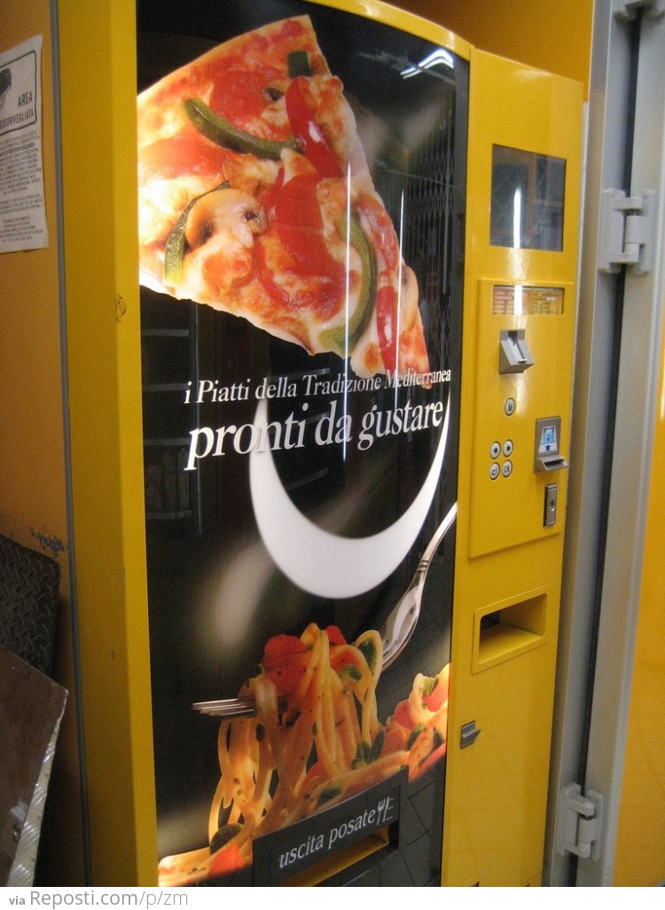 Pizza and Pasta Vending Machine