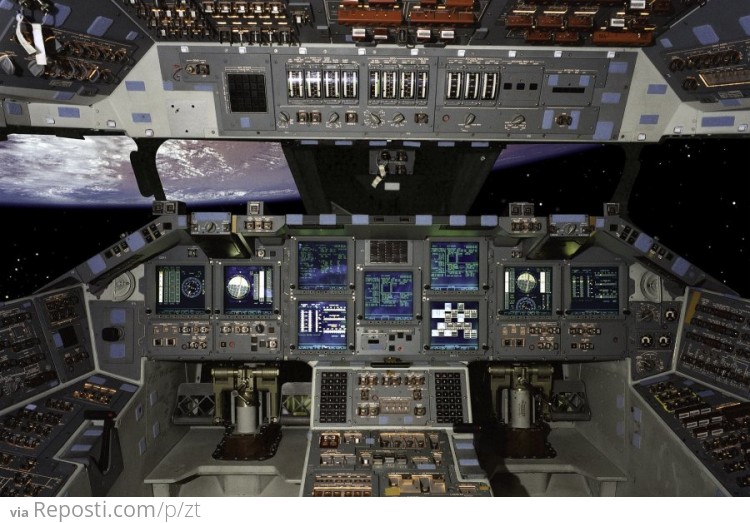 Space Shuttle Cockpit