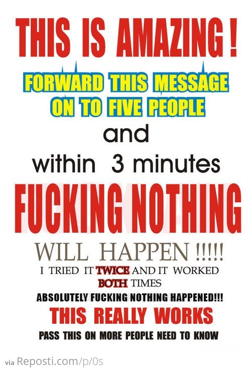 Forward This Message!