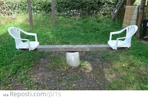 Home Made Seesaw