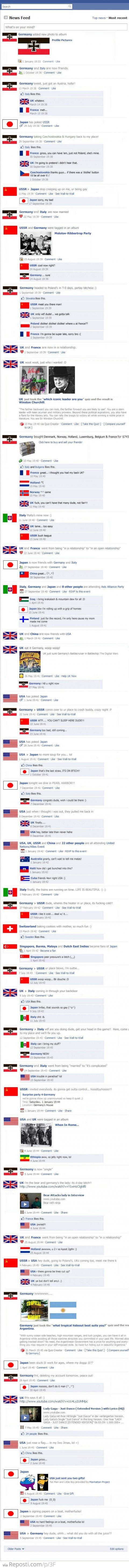 WW2 Facebook Edition