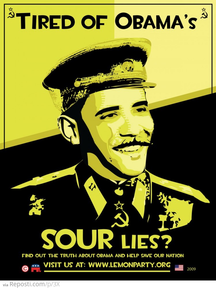 Obama's Sour Lies