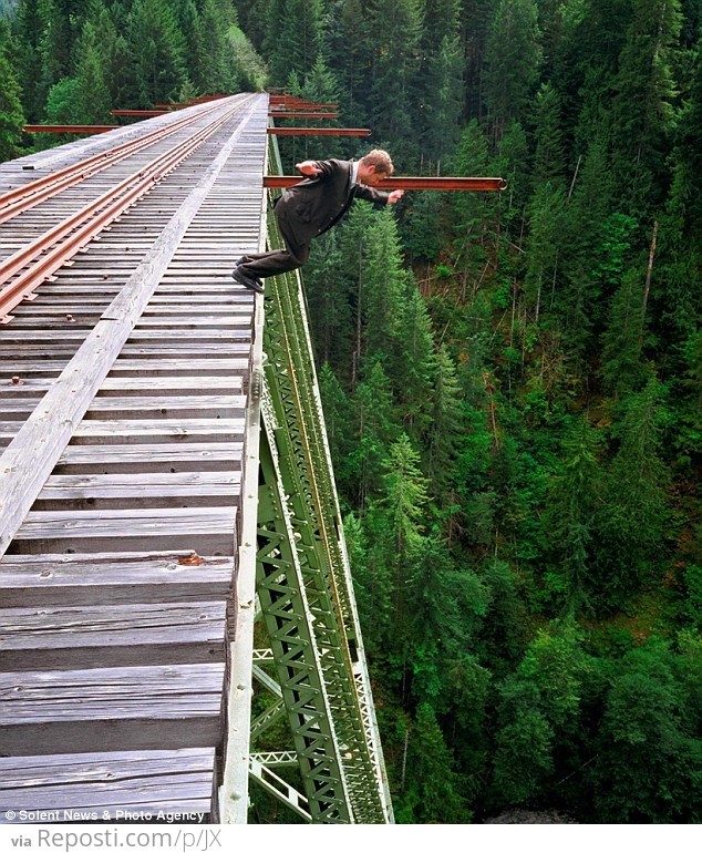 Falling - Off A Bridge