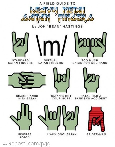 Heavy Metal Fingers