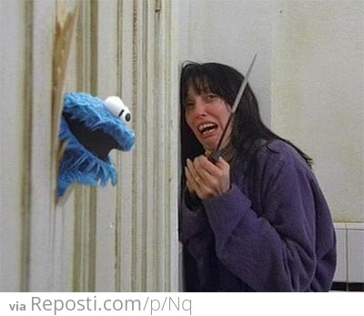 Heeeeeeere's Cookie Monster!