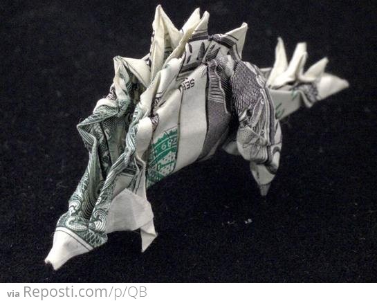 One Dollar Stegosaurus