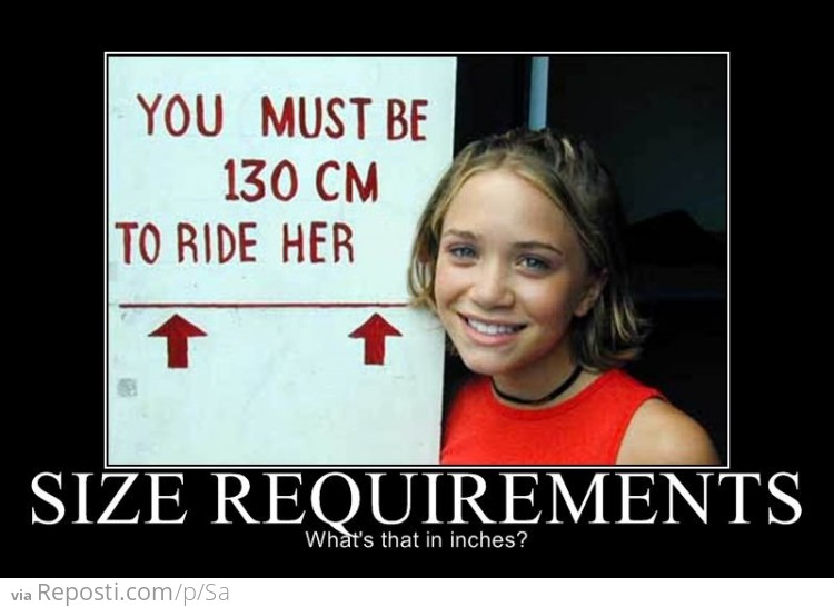 Size Requirements