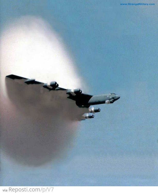B-52 Breaking The Sound Barrier