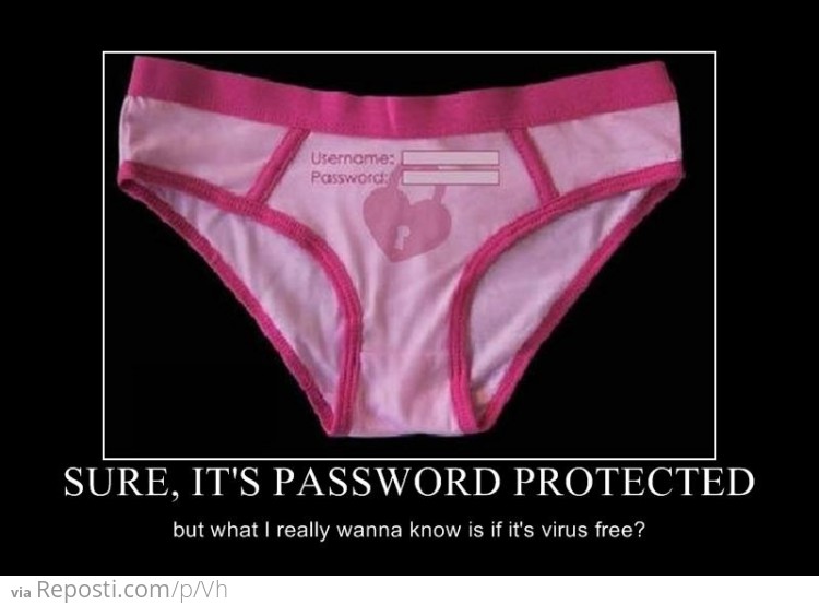 Sure, It's password protected