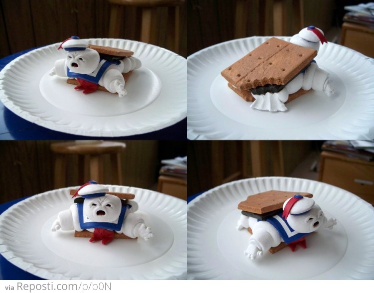 Marshmallow Man Smores