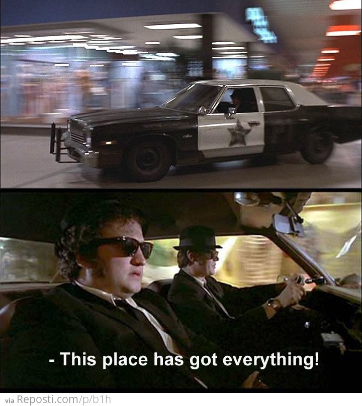 The Blues Brothers Love The Mall