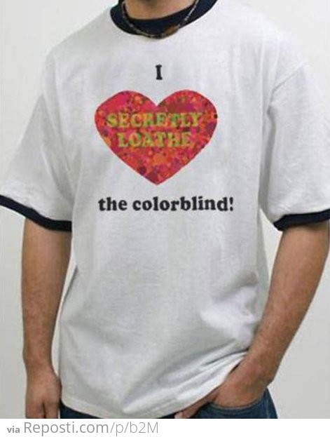 I <3 The Colorblind