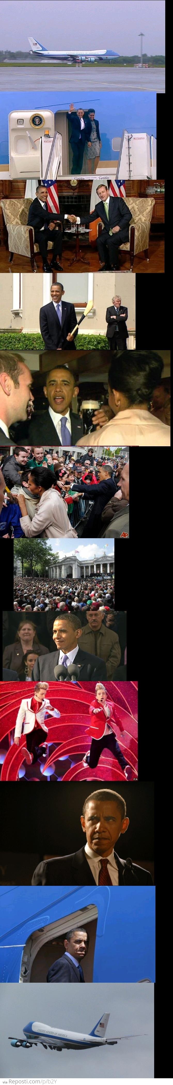 Obama In Ireland