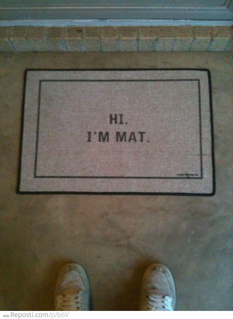 Hi, I'm Mat