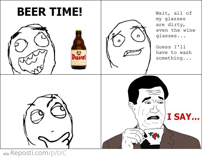Beer time!