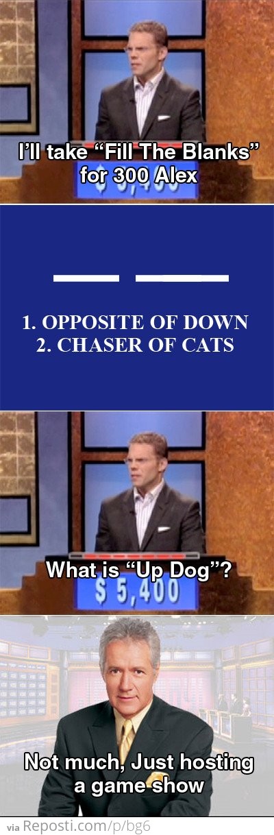 Sneaky Trebek