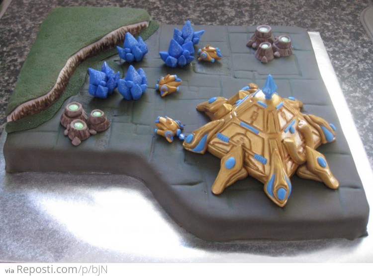 StarCraft 2 Cake