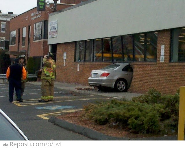 Brings a whole new meaning to Drive-Thru